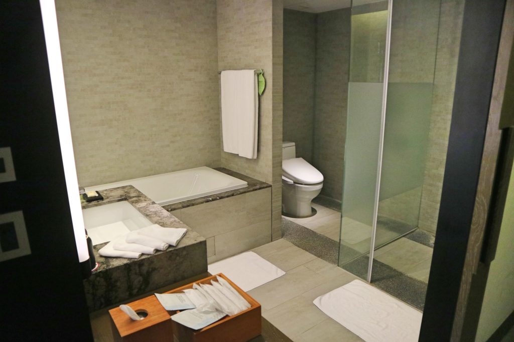 シルクスプレイス台南のバスルーム