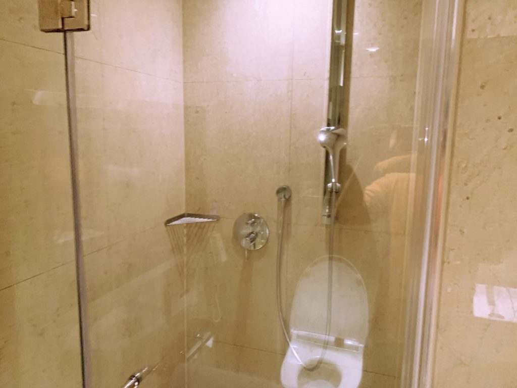 タンゴホテル台北南西館のシャワールーム