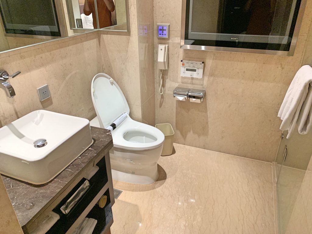 タンゴホテル台北南西館のバスルーム