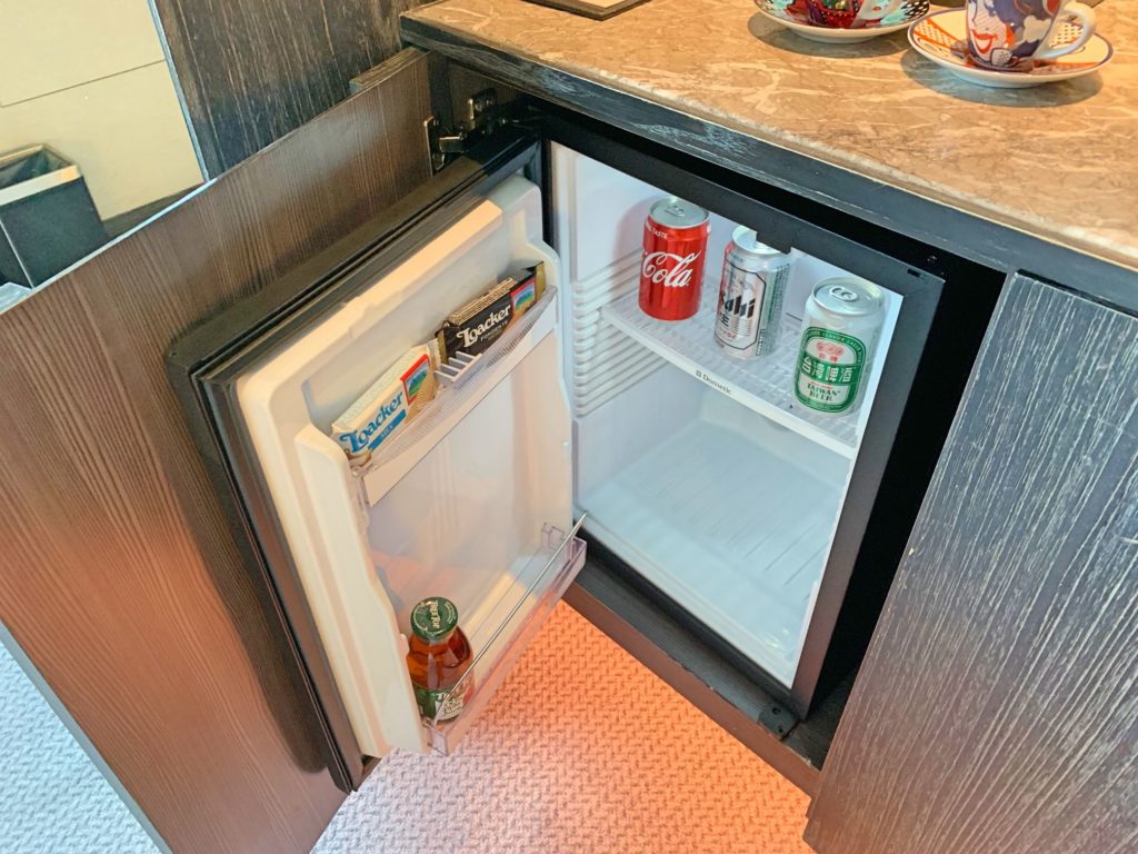 ハンブルハウス台北の冷蔵庫