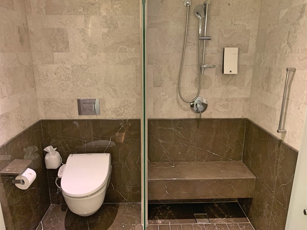 台北マリオットホテルのトイレ