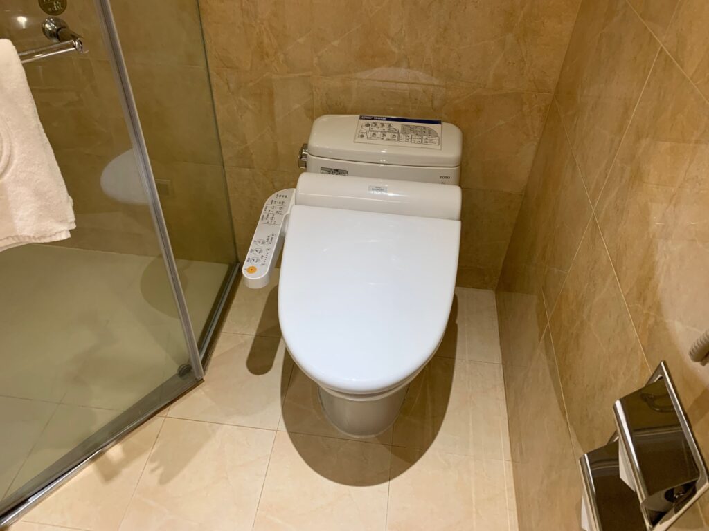 ハワードプラザ台北のトイレ