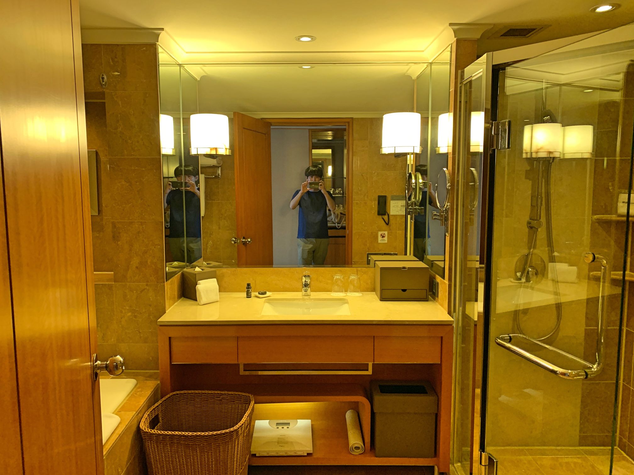 メトロポリタンプレミア台北のバスルーム