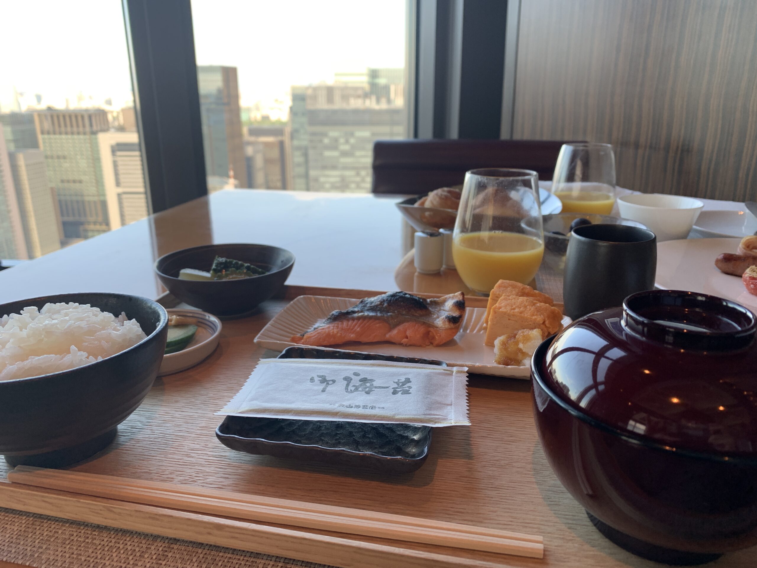 マンダリンオリエンタル東京の和朝食