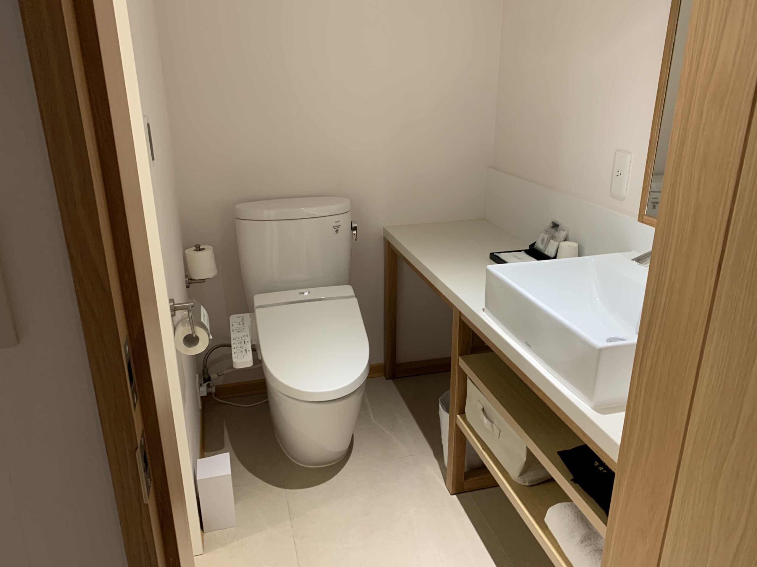 グレイスリー台北のトイレ