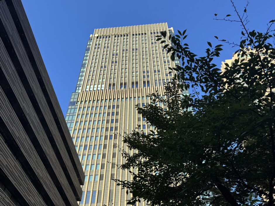 インターコンチネンタルホテル大阪の外観