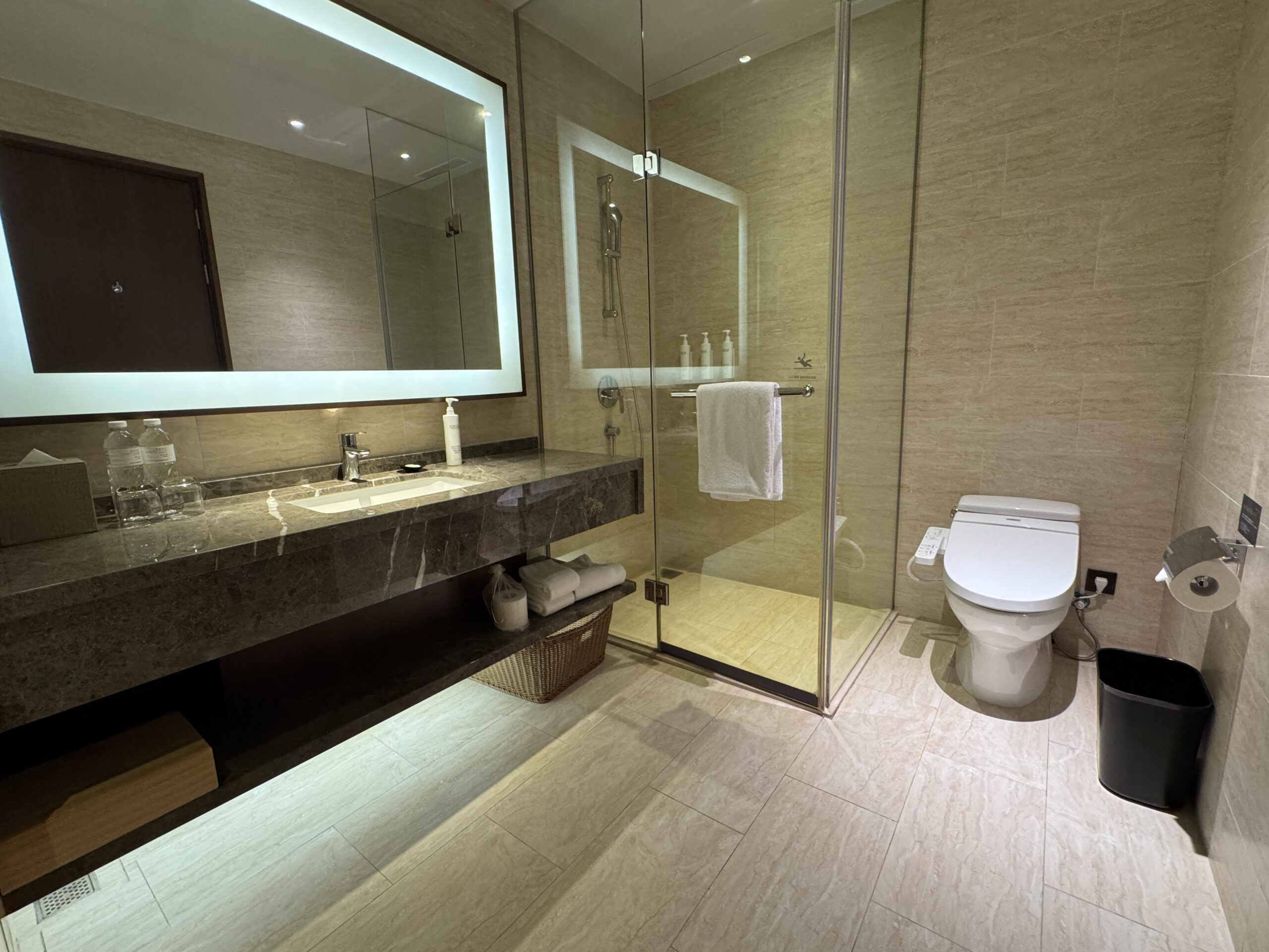 コートヤード台北のトイレ