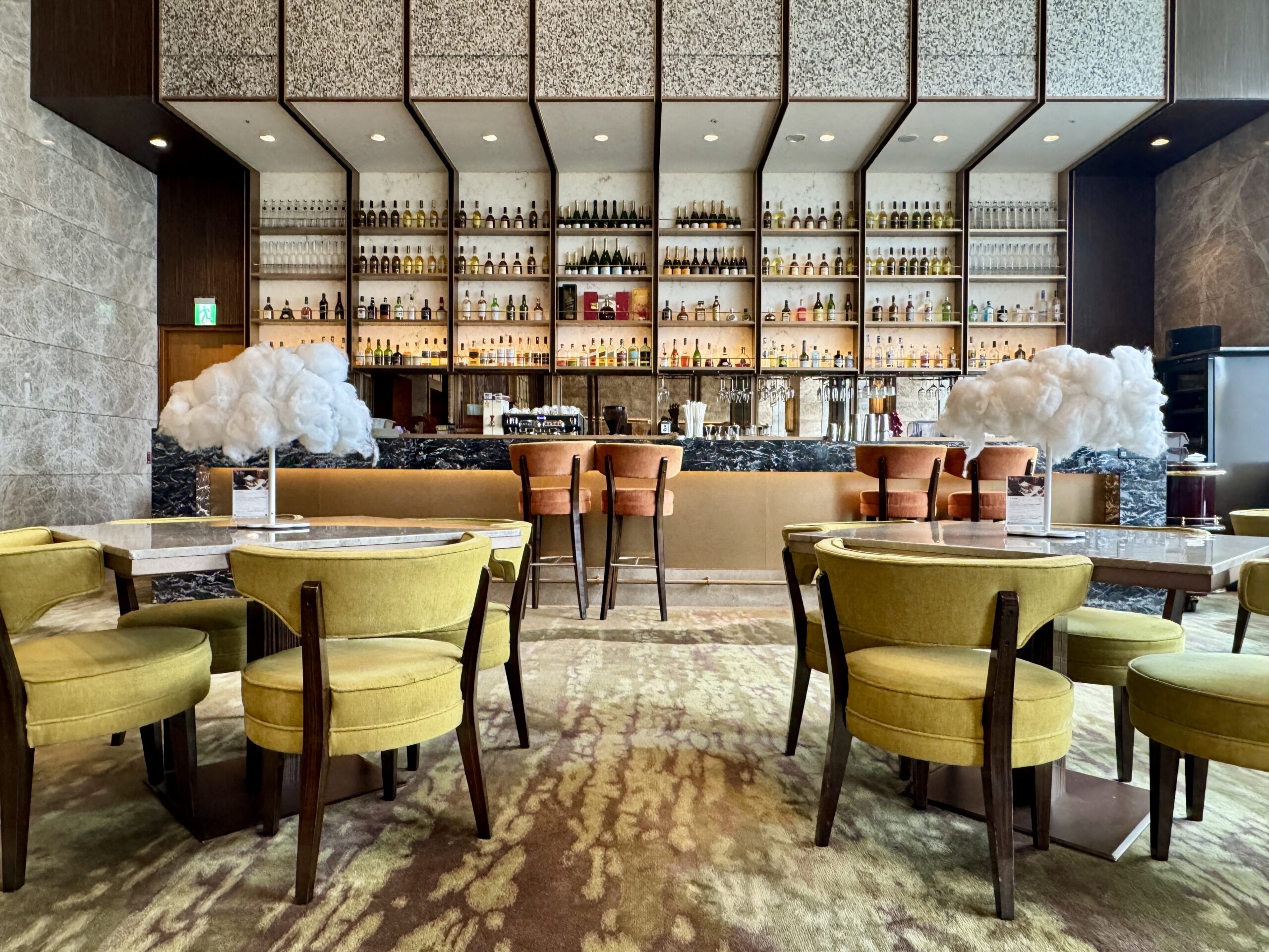 コートヤード台北のロビーラウンジ